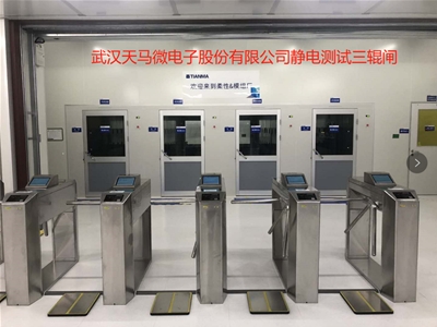 武漢天馬-靜電測試三棍閘